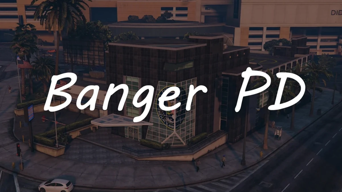 Banger PD – Fully Open Source | Premium FiveM Police Station MLO